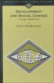 Cover of: Development and social change by Philip McMichael