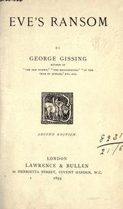 Cover of: Eve's ransom. by George Gissing