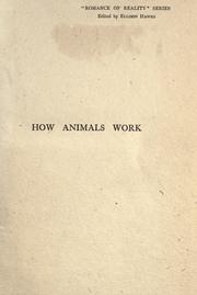 Cover of: How animals work.