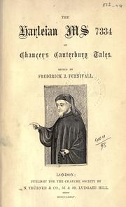 Publications by Chaucer Society, London