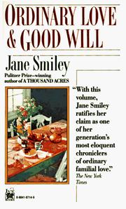 Cover of: Ordinary Love and Good Will