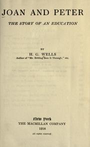 Cover of: Joan and Peter by H.G. Wells