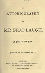 Cover of: Political essays. by Charles Bradlaugh