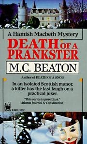 Cover of: Death of a Prankster (Hamish Macbeth Mysteries)