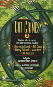 Cat Crimes II by Martin H. Greenberg, Edward Gorman