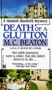 Cover of: Death of a Glutton : A Hamish MacBeth Mystery