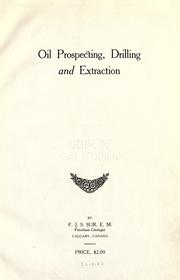 Cover of: Oil prospecting, drilling and extraction by Forest John Swears Sur