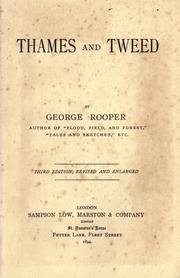 Cover of: Thames and Tweed. by George Rooper