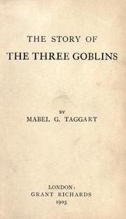 Cover of: The three goblins
