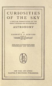 Cover of: Curiosities of the sky by Garrett Putman Serviss