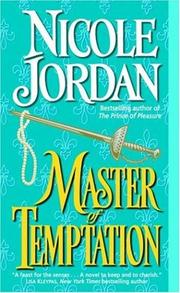 Cover of: Master of Temptation by Nicole Jordan