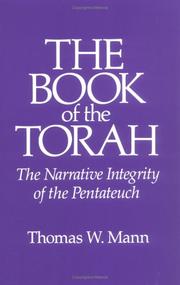 Cover of: The Book of the Torah: the narrative integrity of the Pentateuch