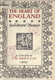 Cover of: heart of England.