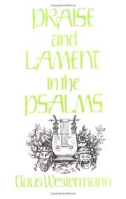 Cover of: Praise and lament in the Psalms