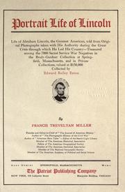 Cover of: Portrait life of Lincoln: life of Abraham Lincoln, the greatest American