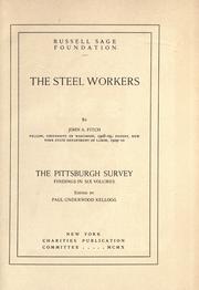 Cover of: The steel workers