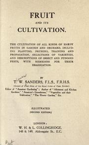 Cover of: Fruit and its cultivation by Thomas William Sanders