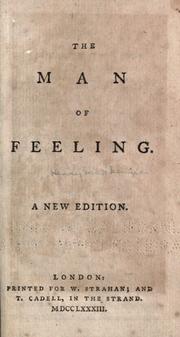 The Man of Feeling by Henry Mackenzie