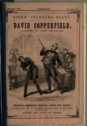 Cover of: David Copperfield [a drama in three acts] by John Brougham