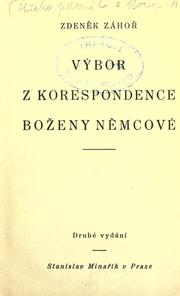 Cover of: Výbor z korespondence Boženy Němcové