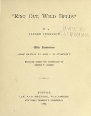 Ring out, wild bells by Alfred Lord Tennyson
