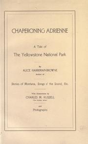 Cover of: Chaperoning Adrienne by Alice Harriman Browne