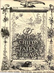 Cover of: The child's fairy library.