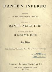 Cover of: Dante's Inferno by Dante Alighieri