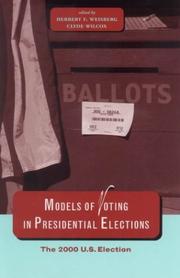 Models of voting in presidential elections : the 2000 U.S. election