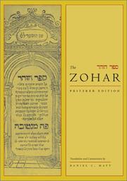 The Zohar by Daniel C. Matt