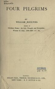 Four pilgrims by William Boulting