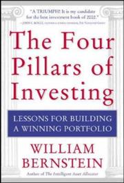 Cover of: The four pillars of investing: lessons for building a winning portfolio
