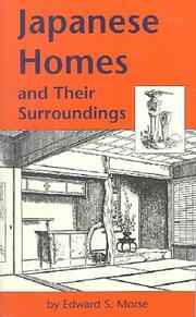 Cover of: Japanese homes and their surroundings. by Edward Sylvester Morse