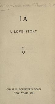 Cover of: Ia, a love story