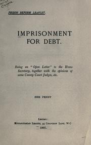 Imprisonment For Debt