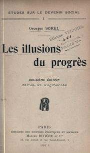 Cover of: illusions du progrès.