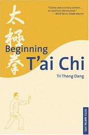 Cover of: Beginning t'ai chi