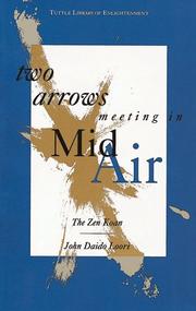 Cover of: Two arrows meeting in mid-air: the Zen koan