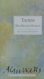 Cover of: Taoism by Alan Watts