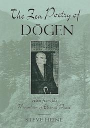 Cover of: The Zen Poetry of Dogen: Verses from the Mountain of Eternal Peace