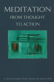 Cover of: Meditation from thought to action
