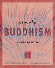 Cover of: Simple Buddhism: a guide to enlightened living