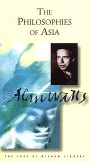 Cover of: Philosophies of Asia by Alan Watts