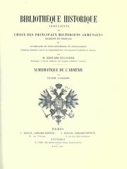 Cover of: Numismatique de l'Arménie.