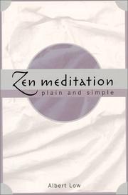 Cover of: Zen Meditation: Plain and Simple