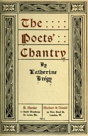 Cover of: Poets' chantry