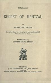 Cover of: Rupert of Hentzau
