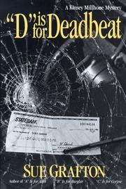 Cover of: D is for Deadbeat (Kinsey Millhone, #4)