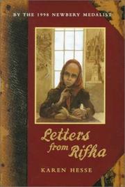 Cover of: Letters from Rifka