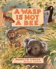 Cover of: A wasp is not a bee